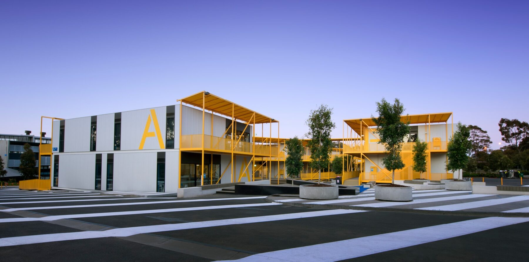 Learning Village br 33 Innovation Walk, br Monash Univeristy br Image source: Buildcorp